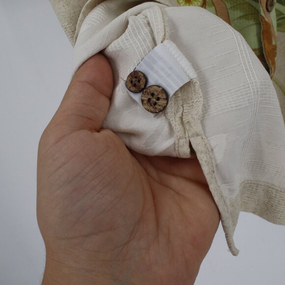 Tommy Bahama Hawaiian Shirt Mens XL Silk Short Sleeve Hula Girls Aloha Button Up - Picture 7 of 12